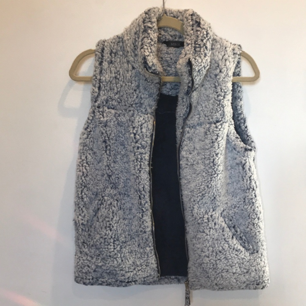 Fuzzy vest